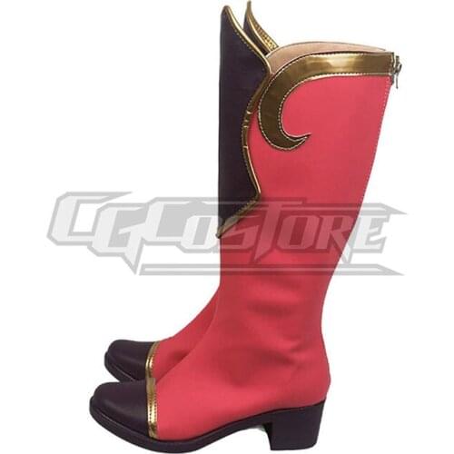 Anime Cosplay Shoes Princess Connect! Re:Dive Suzuna Costume Hand-made Leather Christmas Free ship COSX-1264