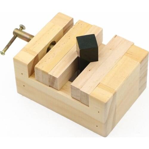 Wood Flat Vise Mini Clamp-on Bench Vise Flat Tongs Woodworking Carving Engraving