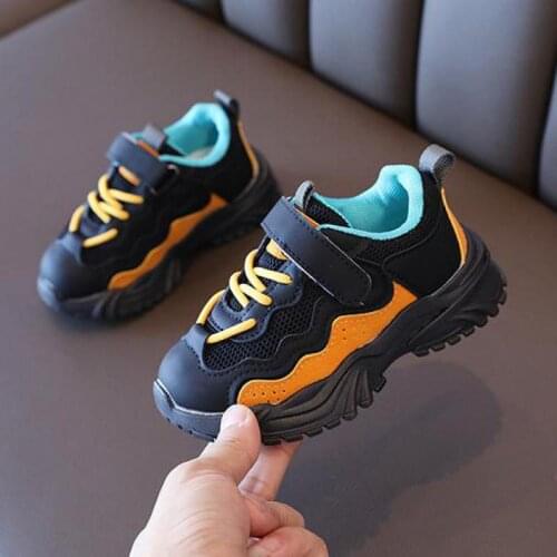 Kids Shoes Boys Basketball Shoes Girls Sport Shoes 2021 Autumn Fashion Casual Shoes Breathable Toddler Children Running Shoes