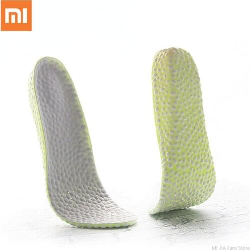 Xiaomi SKAH Popcorn Elastic Shock Insoles Breathable Deodorant Increased Insole Insert Woman Men Shoes Feet Soles Pad Insoles