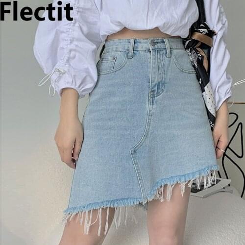 Flectit Denim Skirts For Women
