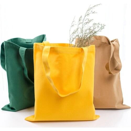 GABWE Unisex Handbags Custom Canvas Tote Bag Print Grocery Daily Use Reusable Eco Cotton Travel Casual Shopping Women Totes