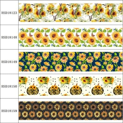 HSDRibbon free shipping 3" 75mm heat transfer printed hsd-design series Grosgrain Ribbon 50Yards/Roll