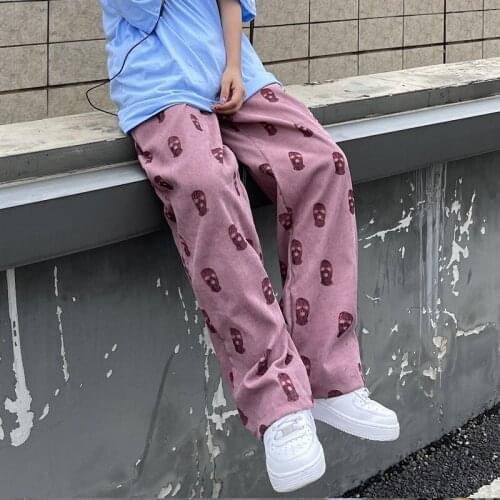 Женские вельветовые брюки HUITAOYIWU China At AliExpress