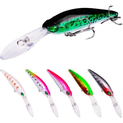 Floating Bait Hard Fishing Minnow Lures 9.5cm 6g Artificial Bait Fishing Lure
