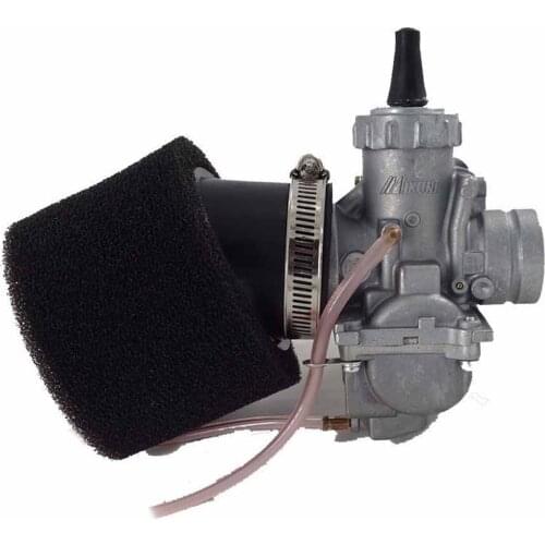 40mm/43mm (inner/outer) 28MM MIKUNI VM24 CARBURETOR Carburettor + Air Filter 150c Dirt Pit Bike ATV Quad