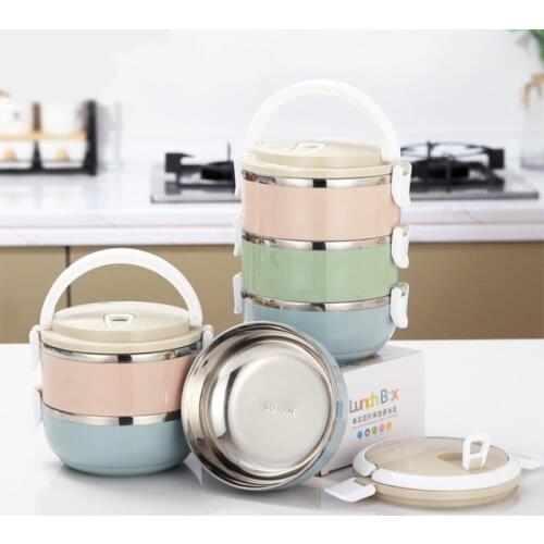 Stainless Steel Lunchbox for Food Bento Thermal Lunch Box for Kids Bento Box for Children Food Storage Containers