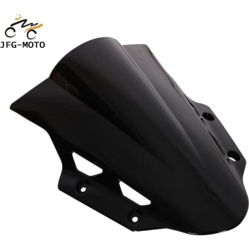 Motorcycle Double Bouble ABS Plastic Windshield Windscreen For Suzuki GSX250R 2017 2018 2019 2020
