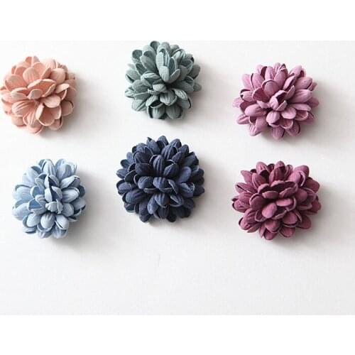 10pcs/lot daisy patches flowers for clothing DIY sew on floral parches Embroidery flower applique for wedding dresses hat bags