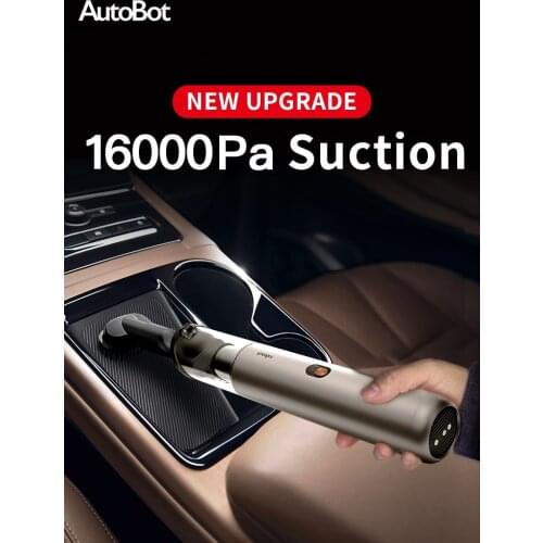 AutoBot VX Car Vacuum Cleaner Wireless USB Rechargeable Vacuum Mites Dust Remove for Auto Home Carpet Sofa Pet 13000 Pa