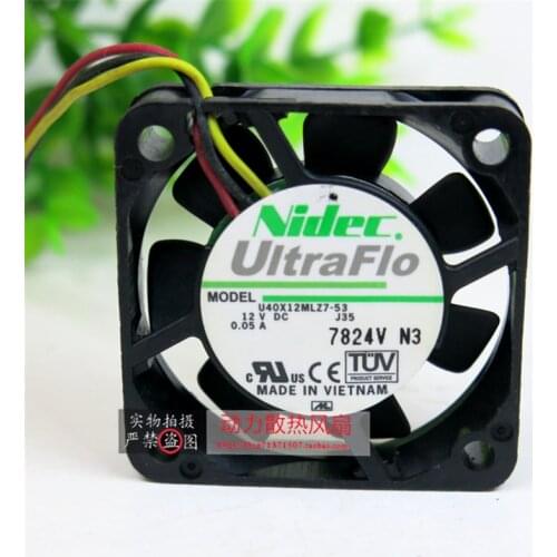 New original authentic U40X12MLZ7-53 4CM 12V 0.05A BGA silent fan