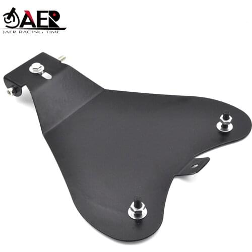 JAER Solo Seat Baseplate Springs Bracket Sitting Mounting for Harley Sportster Honda Yamaha Kawasaki Bobber Chopper