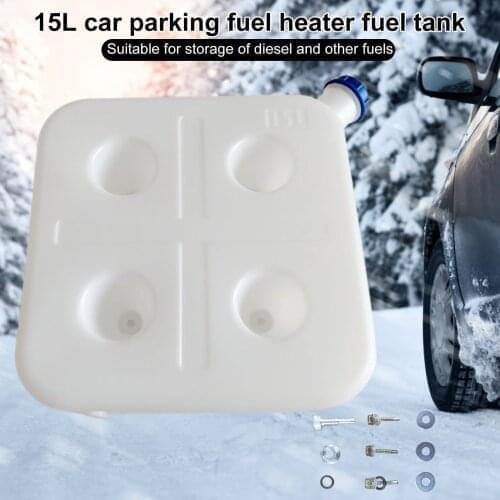 15L Plastic Air Diesel Parking Heater Fuel Tank Gasoline Oil Storage Box Water Tank Plastic For Webasto Eberspacher