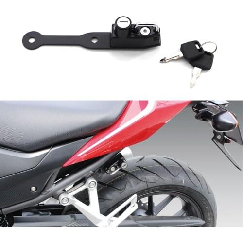 Motorcycle Helmet Lock Anti-Theft For Honda CBR400R 2016-2019 CBR500R 2013-2019 CB500F 2013-2019 CB500X 2013-2019