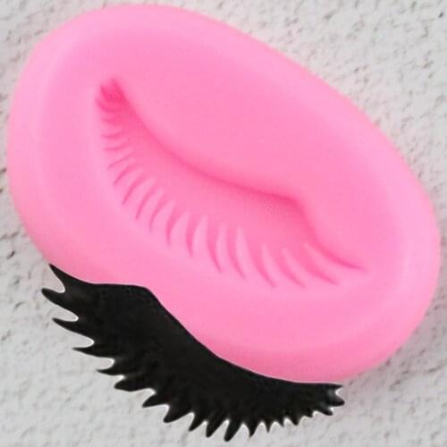 Eyelash Silicone Mold Cake Candy Chocolate Gumpaste Mold Wedding Cake Decorating Tools Fondant Sugarcraft Kitchen Baking