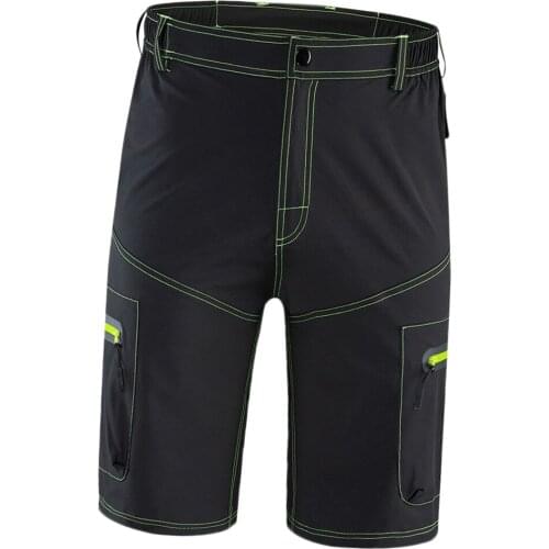 Sports Men Mountain Bike Biking Shorts MTB Shorts Loose Fit Cycling Shorts with Zip Pockets - Choice of Size