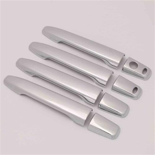 ABS Door Handle Bowl Door handle Protective covering Cover Trim for 2009-2018 Mitsubishi Lancer Lancer X/Lancer Evo Car Styling