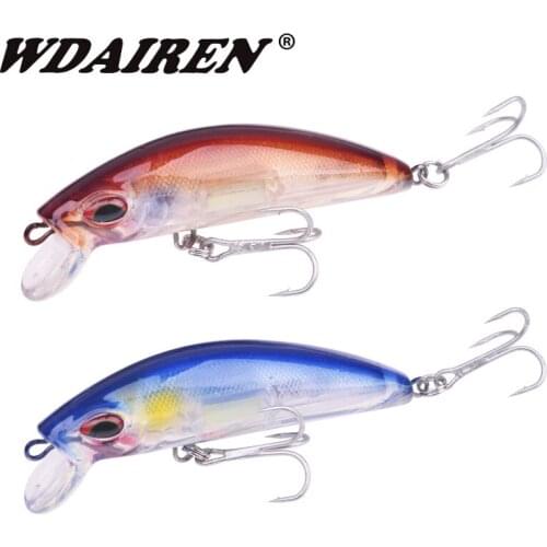 1Pcs Luminous Fishing Lure 7cm/11.5g Quality Jig Slowly Sinking Minnow Wobblers Tackle Artificial Hard Bait Pesca Crankbaits