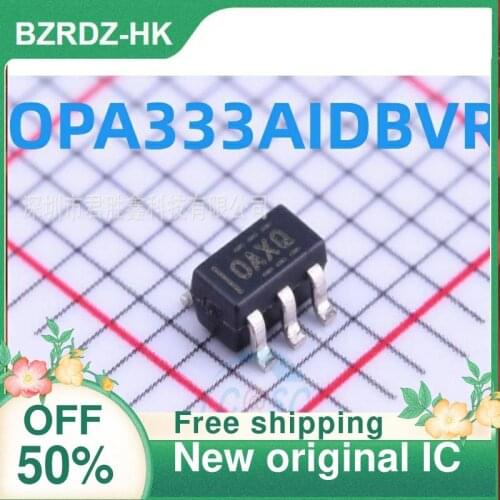 2-10PCS/lot OPA333AIDBVR OPA333AIDBV OPA333 OAXQ SOT23-5 New original IC