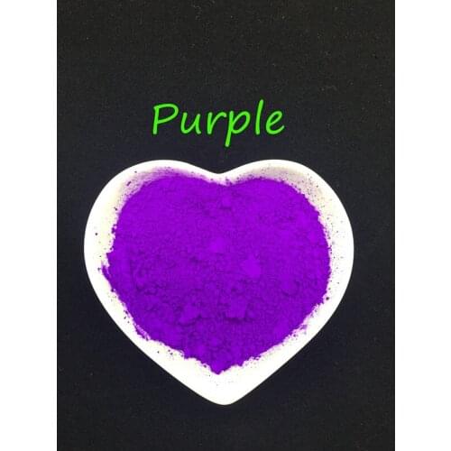 500g purple fluorescence Glitter Powder Dust Neon Color Shining Effect DIY Decoration Tool Manicure Glitter Set not glow powder