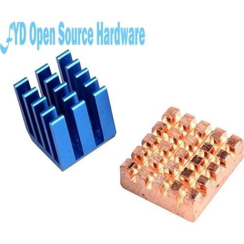 Aluminium Cooling Heatsink for Raspberry Pi B+ & Raspberry Pi 2 RPi Set of 2 Heat Sinks