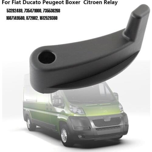 Car Rear Left Inside Door Handle For Fiat Ducato For Peugeot Boxer For Citroen Relay 2006- 53282489 735471000 735536268