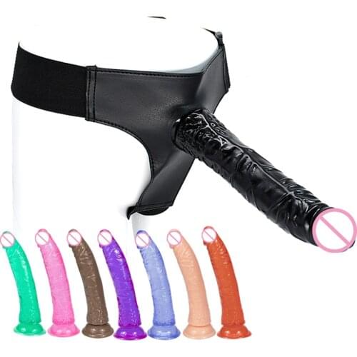 Wearable Penis Strap On Squirting Dildo Pants 20cm XXL Panties For Gay Strapless Dildo Belt Torso Sex Toys for Lesbian Women Men