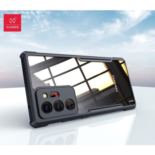 Xundd Case For Samsung Galaxy Note 20 Ultra Case Shockproof Transparent Cover Airbags Shell Soft Case For Note 20 Note 20+ Cover