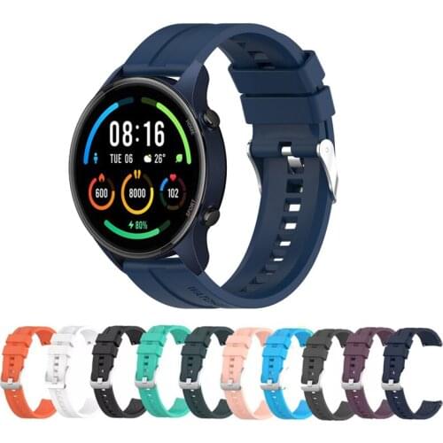 For Xiaomi Watch Color Strap Quick Release Sport Silicone Replace Bracelet 22mm Watchband For Huami Amazfit GTR 47mm 2 Wristband