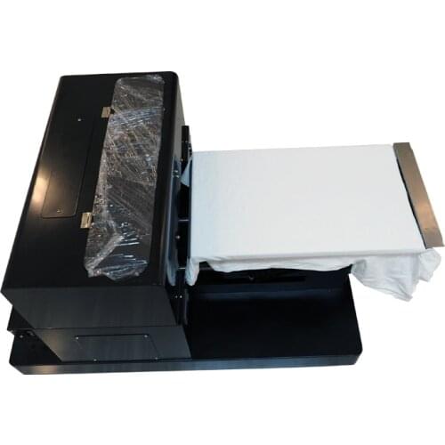 DTG dark color and light color Garment A3 size Flatbed Printer
