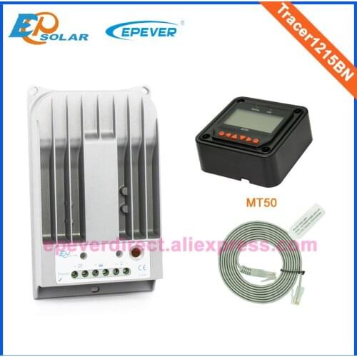 EPsolar MPPT Tracer1215BN 10A 10amp solar panel charger controller with black MT50 remote meter