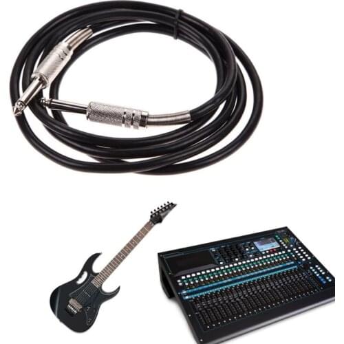Guitar Cable 1.8/3/4.5/5/6/7/8/10m 6.35mm Male to Male Jack Audio Adapter Cable Wire Cord for Mixer Guitar