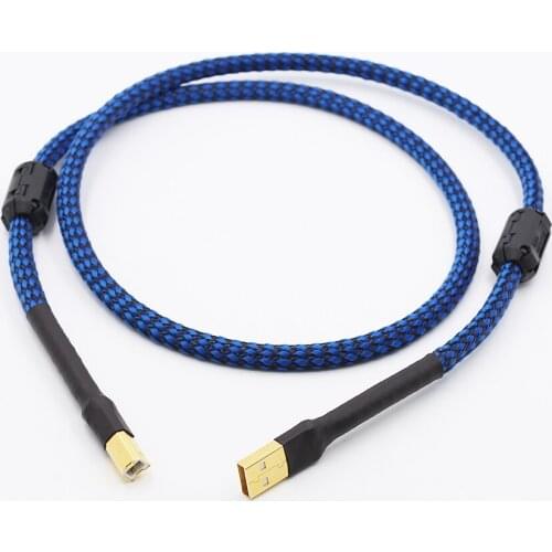 HIFI USB Cable DAC A-B Alpha OCC Digital AB Audio A to B high end