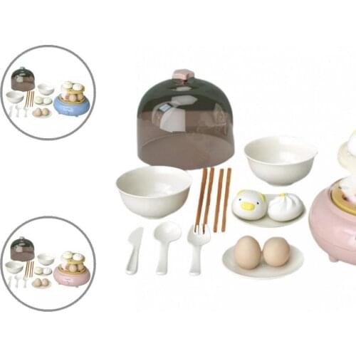 Useful Kids Egg Cooking Steamer Toy Simulation Kitchen Toy Interactive Toy Practical Ability
