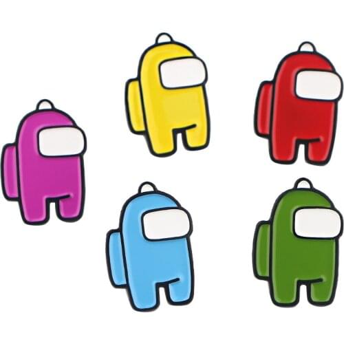 K2366 Game Robot Enamel Pin Brooches Cartoon Creative Metal Brooch Pins Denim Hat Badge Collar Jewelry