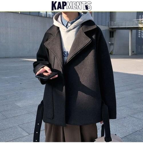 KAPMENTS Mens Wool Coats