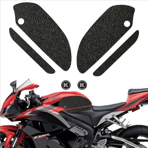 KSHARPSKIN Fuel tank grip motorcycle sticker Fuel tank side protection decal for HONDA 2007-2012 CBR600RR CBR600 RR
