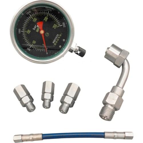 250Mpa/400Mpa Common Rail High Pressure tester for diesel oil circuit common rail plunger, common rail tube pressure test gauge