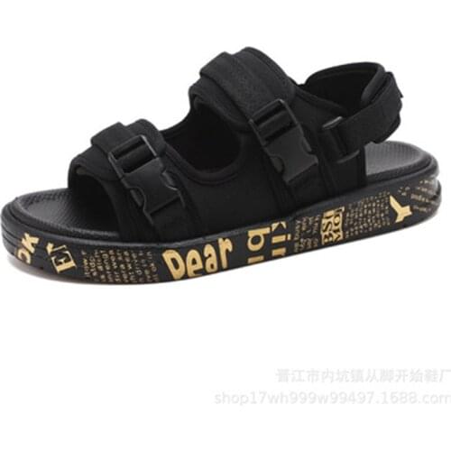 Mens Summer Sandals 2021 High Quality New Fashion Beach Couple Shoe Roman Men Casual Shoes Flat Zapatillas hombre Big Size 46