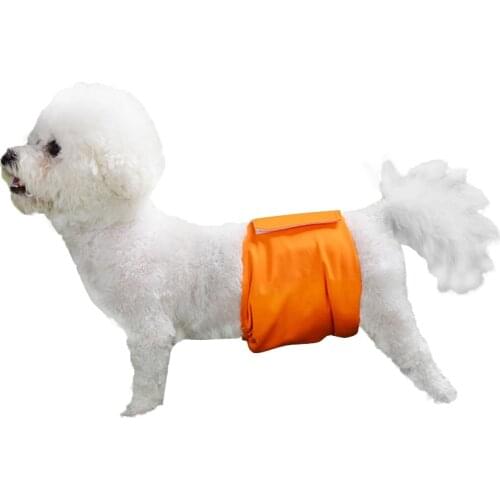 New Male Dog Polyester Wrap Belly Band Waterproof Urinary Wrap Diaper Nursing Nappy Reusable Physiological Pants