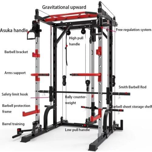 Limited Time On Sale of Home Strength Training Multifunctional Large Gym Professional Fitness Equipment