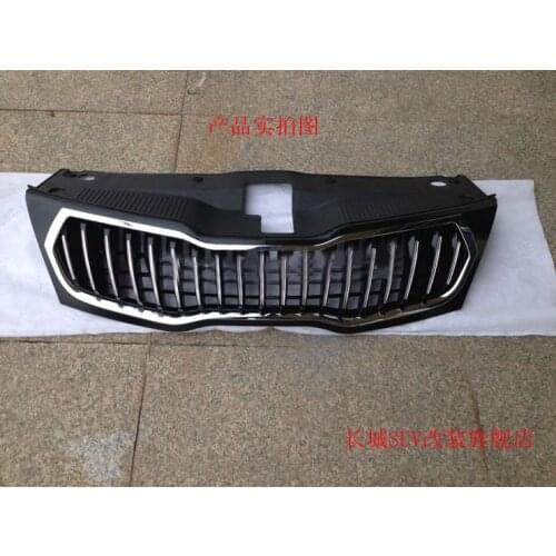 Original ABS Chrome Front Grille Around Trim Racing Grills Trim For Kia K2 2011-2012 model 1