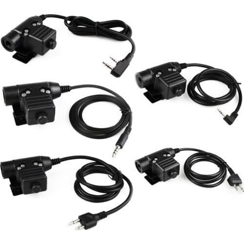 Tactical Headphone U94 PTT for Motolora Talkabout/ 2-way/icom/kenwood/yaesu/midland Baofeng UV-82 Radio Headset High Quality