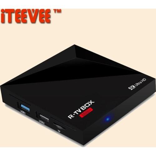 5PCS R-TV BOX MINI PLUS Rockchip RK3328 Quad Core Android 7.1 TV Box 1GB/8GB set top box 4K mini PC box Support USB 3.0 A5X V6