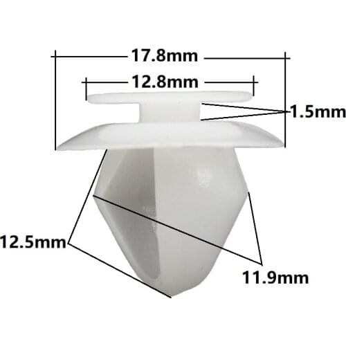 High-quality Car Interior Inner Door Card Sill Decorative Clip Trim Panel Plastic Rivets