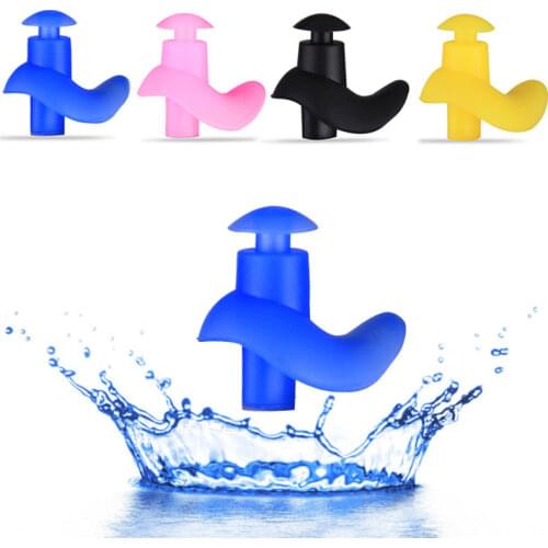 Spiral Shape Ear Plugs Silicone Waterproof Diving Surf Sleeping Anti Noise Dustproof Plug Water Sport Swimming Pool Accessories