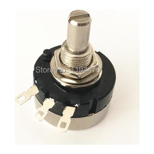 10pcs/Lot RV24YN 20S B102 1K Ohm Single Turn Carbon Film Rotary Taper Potentiometer Variable Resistor