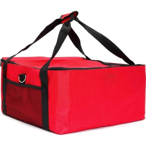16 Inch Insulated Bags Food Container Portable Thermal Holder Oxford Cloth Pizza Delivery Bag Strength Fresh Storage Box