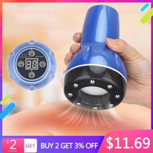 2/6/9 Levels Electric Cupping Massager Guasha Scraping Vacuum Suction Cups Ventosas Anti Cellulite Therapy Fat Burner Slimming