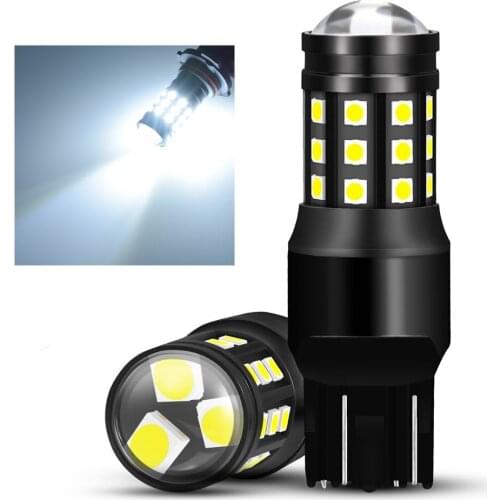 2x 2700Lm T20 LED 7443 LED Bulb Car Brake Tail Light 12V Lamp For car Reverse Backup Turn Signal Light White Car Accessories